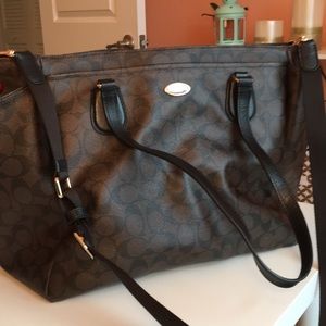 Coach Diaper Bag/ Tote